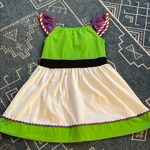 Kids Toy Story Buzz Lightyear Costume Dress - Picture 10 of 11